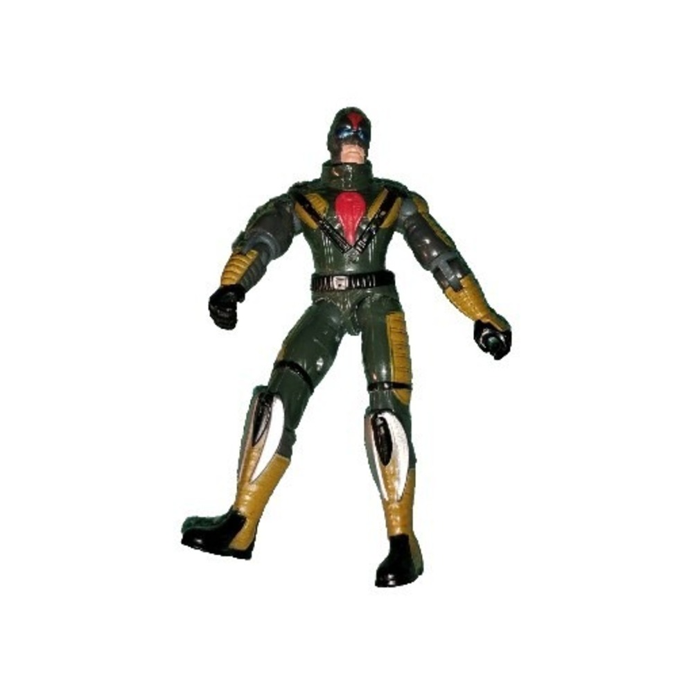 Vintage G.I. Joe Pit Viper (v1) Spy Troops Cobra 3.75 in Action figure 2003 EUC